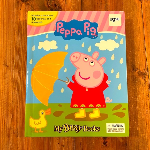 Peppa Pig Other - Peppa Pig storybook, figurines‎ and play mat set